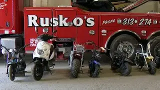 Dearborn police warn of dangers of mini bikes, threaten to seize them
