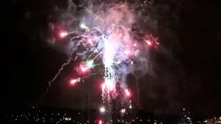 New Year firework, Prague, 2011