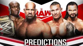 WWE Raw 9 August 2021 Predictions | WWE Raw Highlights | Lashley/Goldberg |