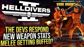 Devs answer Questions about the New Siege Breakers Warbond! - Helldivers 2!