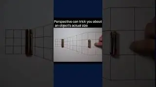 Perspective #OpticalIllusion#VisualTrick#PerceptionVsReality#MindIllusion#SeeingIsBelieving