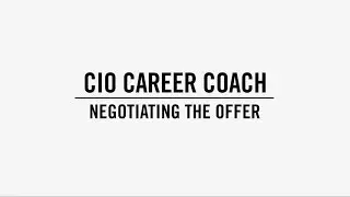 3 Ways  to Negotiate with Recruiters | CIO Career Coach Episode 1.8