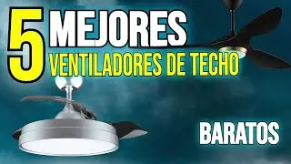 Los 5 Mejores Ventiladores de techo con luz y Control Remoto 💪 Calidad Y Baratos