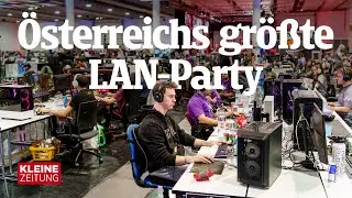 Tausend Gamer zocken bei &Ouml;sterreichs gr&ouml;&szlig;ter LAN-Party | VulkanLAN 2025