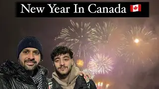 New Year's Celebration with Family:Toronto Skyline with Spectacular Fireworks | Vlog 5 | Family vlog