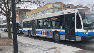 Three STM Older Buses Leave The Lionel-Groulx Terminus In A Row! *Rare