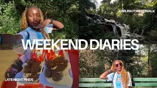  SUNDAY ADVENTURE | Karura forest walk | Take out | Shower routine.