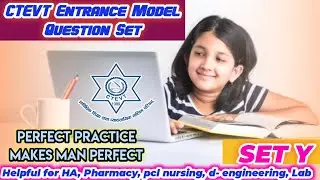 CTEVT ENTRANCE MODEL QUESTION #ctevtentranceexam #diploma #ctevtentrance2079 #ctevtentranceexamold