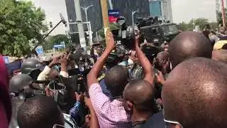 Election 2020: Minority MPs clash with police at EC office
