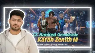 CS Ranked Grandmaster | CS Ranked Push | Clash Squad | Free Fire Gameplay by Karan Zenith 1M 
