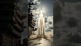 Ocean's Fury: Experience the raw power of a #SeaPower #Weaponry #MilitaryAction #navalpower #shorts