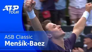 ASB Classic: Jakub Menšík (CZE) - Sebastian Baez (ARG)