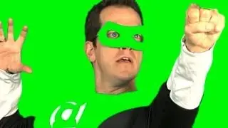 Green Screen Lantern!  Rated Awesome!