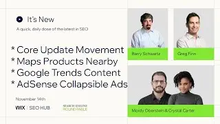 It&rsquo;s New 11/14: Google November Core Update, Google Trends For Content & AdSense Collapsible Anchors