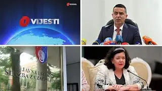 O Vijesti: Traži se smjena Kajganića / Pretresi Službe za zapošljavanje KS/KarenPierce u posjeti BiH