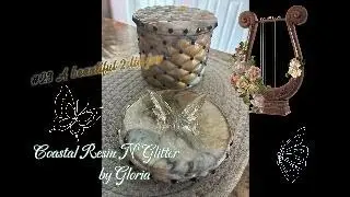 #23 Beautiful Jar wit h 2 lids
