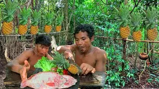 Best fish cooking in the forest