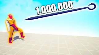 1.000.000 DAMAGE SKEWER vs EVERY UNITS - TABS | Totally Accurate Battle Simulator 2025