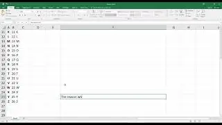 How to Convert Alphabet Characters into Numbers and Vice Versa in Excel. [HD]