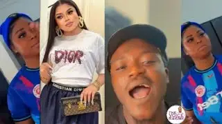 Portable and his Wife Mo&cent;k Bobrisky in EFCC Prison Claim his wife Natural & Beautiful than Bobrisky