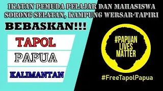 Sikap tegas!!! Mahasiswa pelajar Papua untuk pembebasan 7 tahanan politik Papua