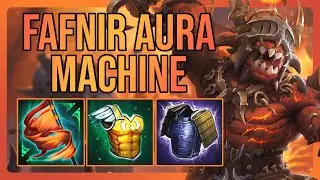 FAFNIR IS AN AURA MACHINE! Fafnir Support Gameplay (Smite Conquest)
