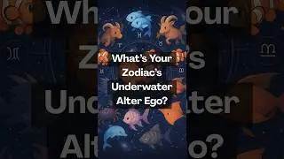What&rsquo;s Your Zodiac&rsquo;s Underwater Alter Ego? 🐠 🐙 🦈 #zodiacsigns #alterego #marineanimals