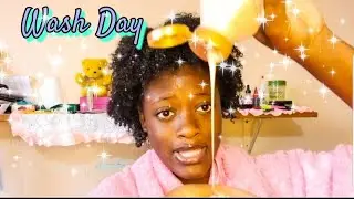 Quick Wash Day Routine for type 4 natural hair!