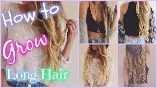 Hair Care: Tips For Growing Out Your Hair!
