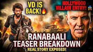 Ranabaali Teaser Breakdown | THE MUMMY Villain in Tollywood?! 😱 | Hidden Details & Real Story
