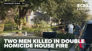Georgetown police investigate double homicide after house fire