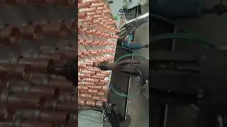 Heat Exchanger Copper Tube Flaring Operation