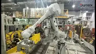 Tire bead wrapping machine