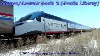 Alstom / Amtrak Acela 2 - Avelia Liberty