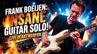 Frank Boeijen &ndash; Koud in mijn hart | Rock Guitar Solo (Live in Antwerpen)