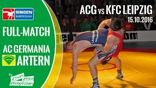 AC Germania Artern vs KFC Leipzig | Ringen 2. BUNDESLIGA | Full-Match