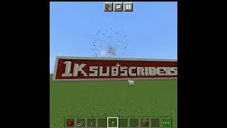 Minecraft 1k subscribers complete celebration  🎉🎊 #shorts