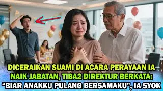 DICERAIKAN SUAMI DI HARI IA NAIK JABATAN, ESOKNYA IA LANGSUNG LENGSER KARENA.. #novelromantis #drama