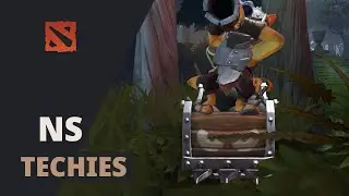 NS plays Techies Dota 2 Full Game