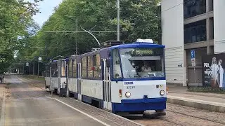 Riga Satiksme (Tram) Route 7 | Tatra T3MR/T6B5 | 35119 + 35121