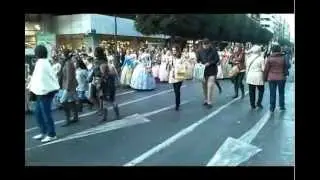 Band in Downtown Valencia - Fallas 2012
