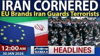 EU Labels Iran Guards Terrorists Group | New Sanctions Over Iran Protest Crackdown | 12 AM Headlines