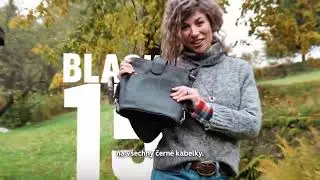 SAJO Black friday 2025 na v&scaron;echny čern&eacute; kabelky