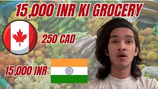 Grocery  in Brampton 🇨🇦 | Vlog | Student life in canada 🍁