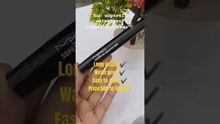 Mac superslick waterproof liquid eyeliner  #shorts #ytshorts #viral #makeup #eyeliner #mac