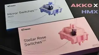 Akko X HMX Mirror & Stellar Switches | Semi-Indepth Review | HMX Clacks on a Budget!