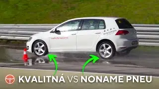 Lacná čína vs kvalitná pneu. DESIVÝ rozdiel v brzdení! Nová Continental AllSeasonContact 2-volant.tv