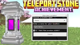 🔥 Teleport Stone V4.0 Addon For 1.21.24/30/1.21+ On MCPE/MCBE/WINDOWS
