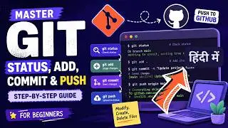 Git Add, Commit & Push Explained | Step-by-Step Git Tutorial for Beginners | IT WALA | HINDI-हिंदी