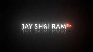 Jay shri ram status 🚩Ram Navami status|| Black screen  status ||Hanuman jayanti  black screen ||